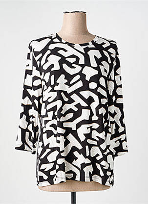 Tricou mâneci 3/4 mâneci 3/4 negru BRANDTEX femeie