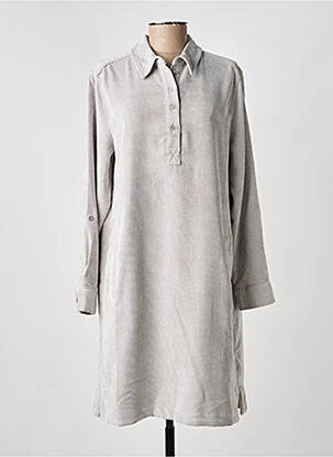 Rochie midi mâneci lungi mâneci lungi gri CECIL femeie