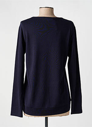Hanorac elasticitate mâneci lungi negru KALISSON femeie