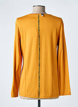 Tricou mâneci lungi mâneci lungi galben JOY OF LIFE femeie