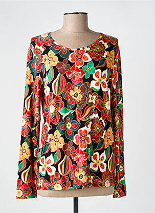 Tricou mâneci lungi mâneci lungi roșu JOY OF LIFE femeie