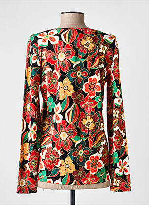 Tricou mâneci lungi mâneci lungi roșu JOY OF LIFE femeie