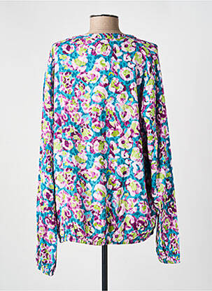 Bluză țesătură poplin mâneci lungi violet JOY OF LIFE femeie