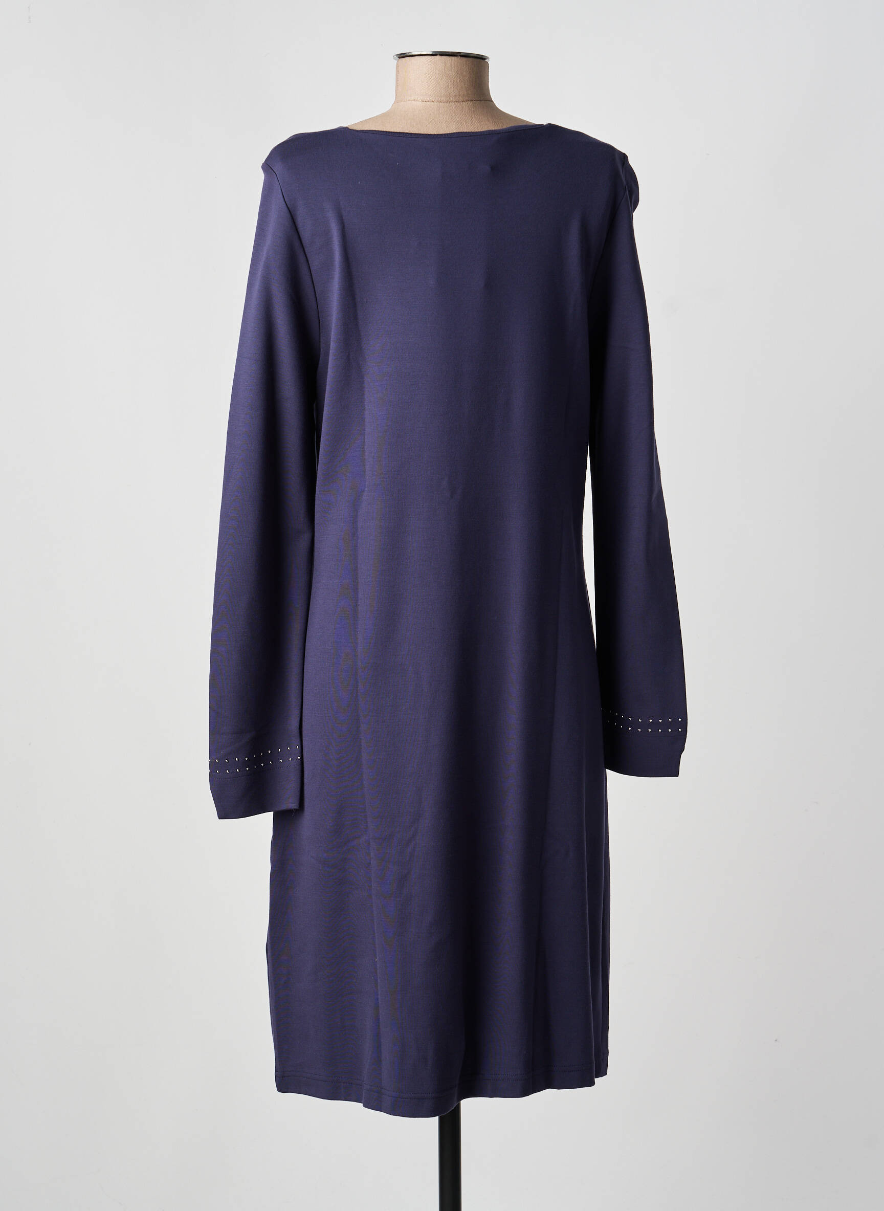 Rochie midi mâneci lungi mâneci lungi albastru JOY OF LIFE femeie