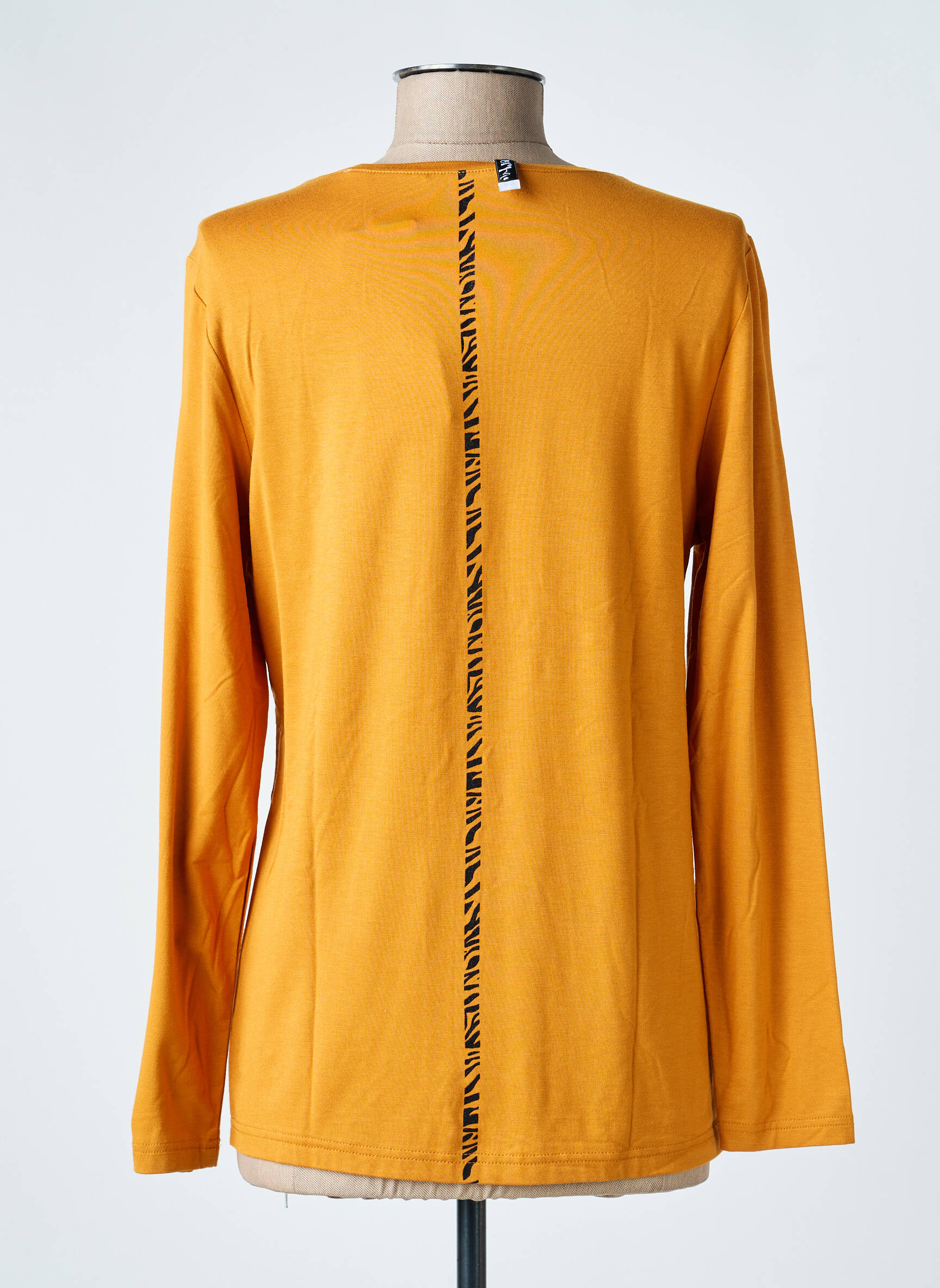 Tricou mâneci lungi mâneci lungi galben JOY OF LIFE femeie