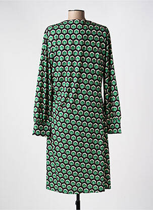 Rochie midi mâneci lungi mâneci lungi verde OUI femeie