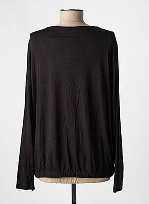Top mâneci lungi mâneci lungi negru HAJO femeie