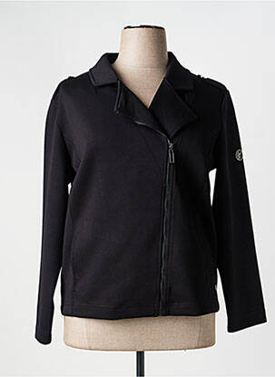 Jachete casual guler tip costum negru HAJO femeie