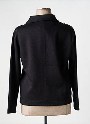 Jachete casual guler tip costum negru HAJO femeie
