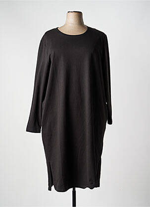 Rochie lungă mâneci lungi mâneci lungi negru CISO femeie