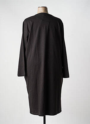 Rochie lungă mâneci lungi mâneci lungi negru CISO femeie