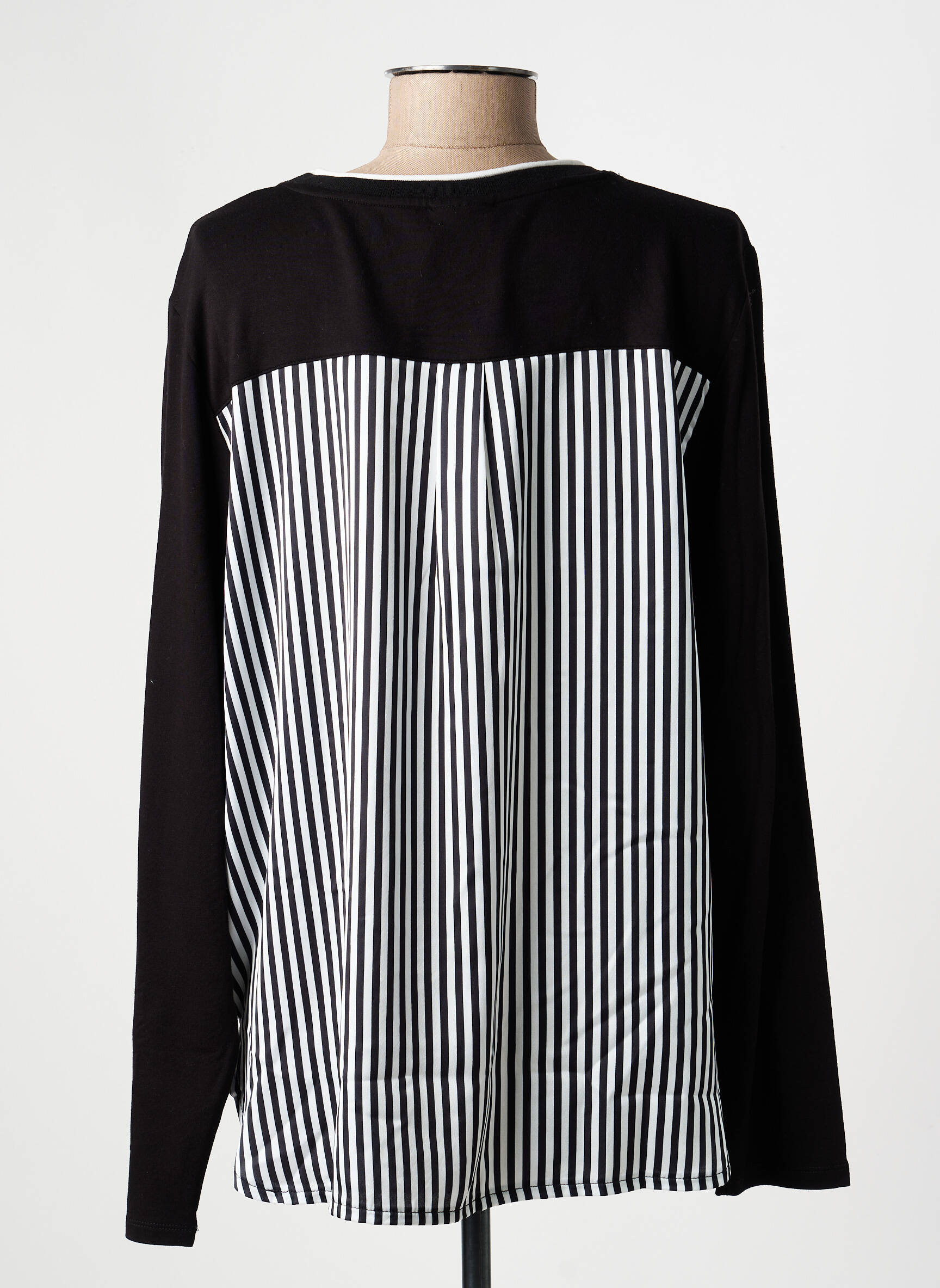Top mâneci lungi mâneci lungi negru BARBARA LEBEK femeie