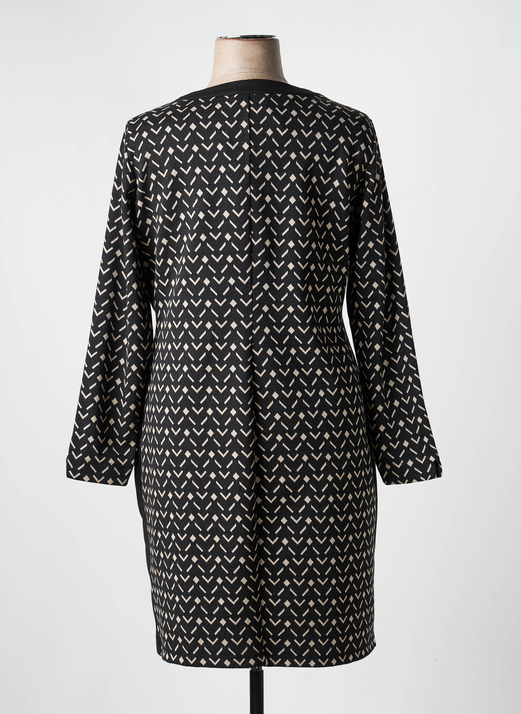 Rochie midi mâneci lungi mâneci lungi negru BETTY BARCLAY femeie