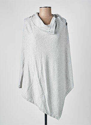 Poncho gri MARBLE femeie