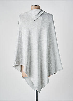 Poncho gri MARBLE femeie