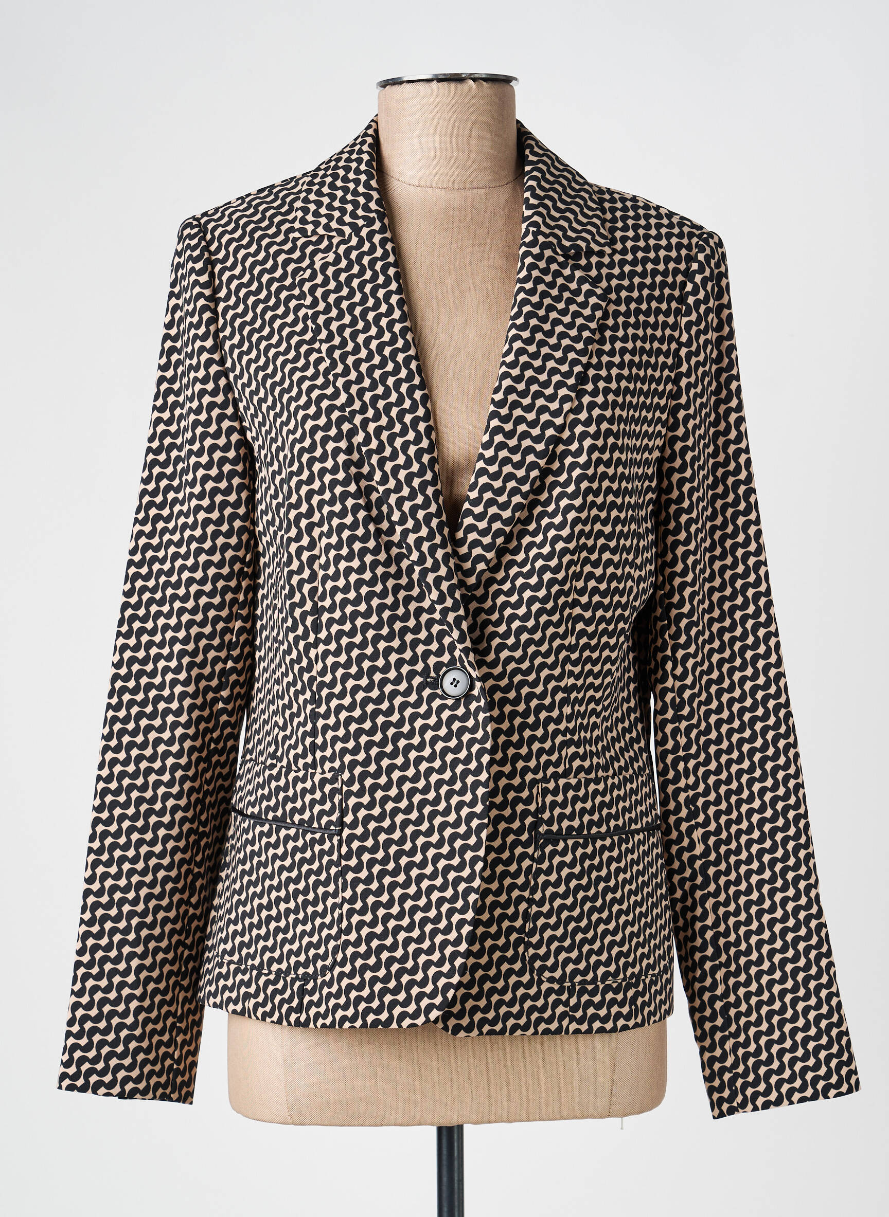 Sacou buzunare negru BETTY BARCLAY femeie