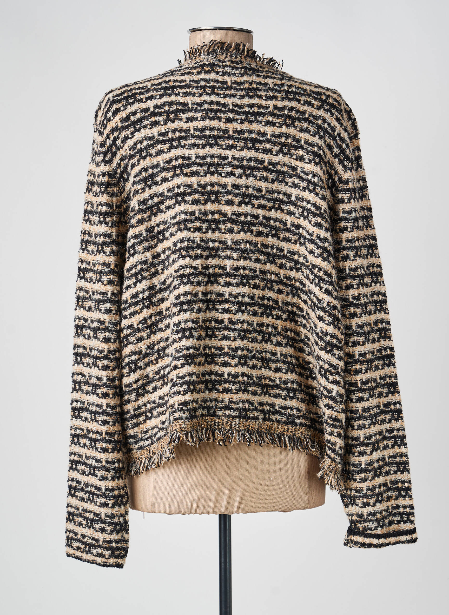 Jachete casual guler rotund negru BETTY BARCLAY femeie