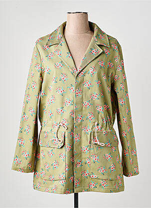 Jachete casual guler tip costum verde DIXIE femeie