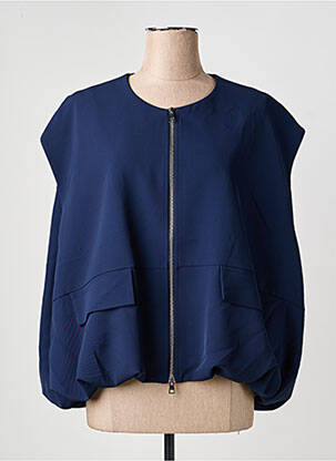 Jachete casual guler rotund albastru IMPERIAL femeie