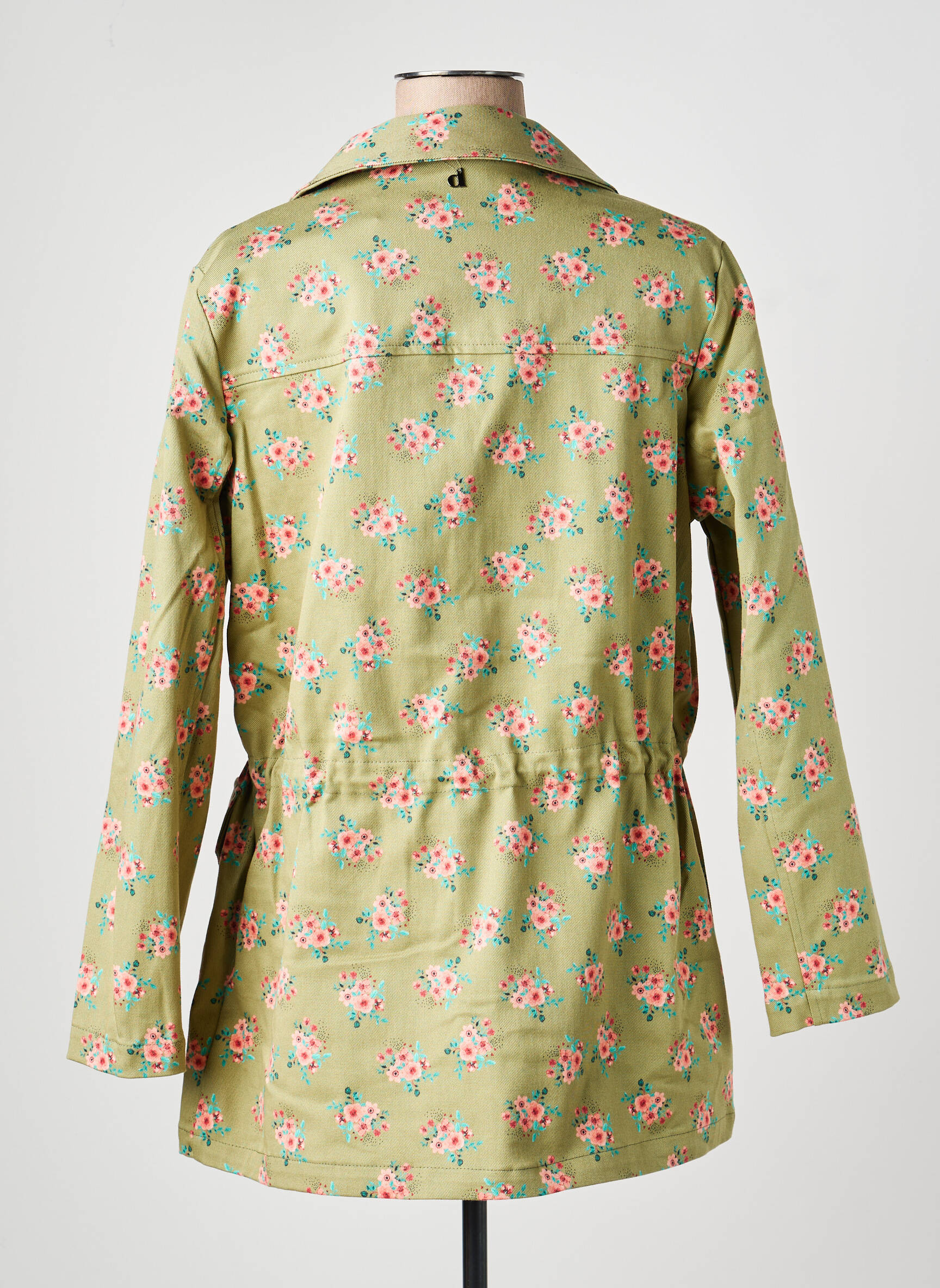Jachete casual guler tip costum verde DIXIE femeie