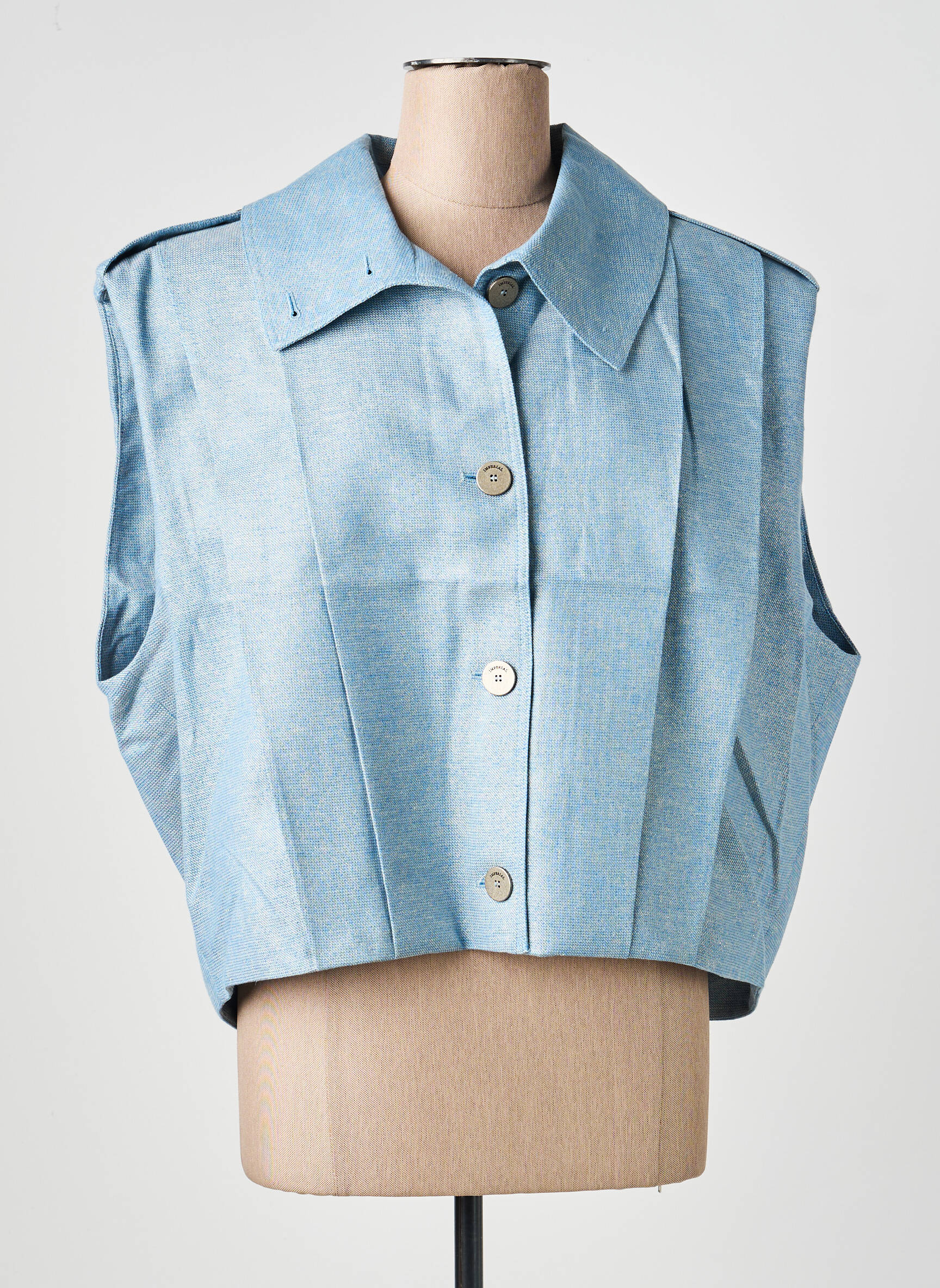 Jachete casual buzunare albastru IMPERIAL femeie