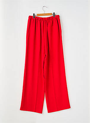 Pantalon drept talie elastică roșu IMPERIAL femeie