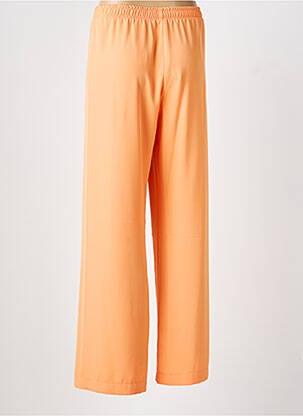 Pantalon drept talie elastică portocalie IMPERIAL femeie