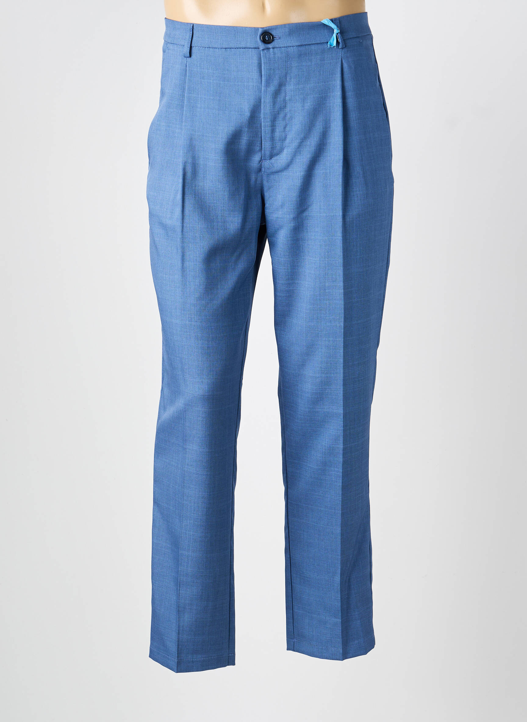 Pantalon drept croială dreaptă albastru IMPERIAL bărbat