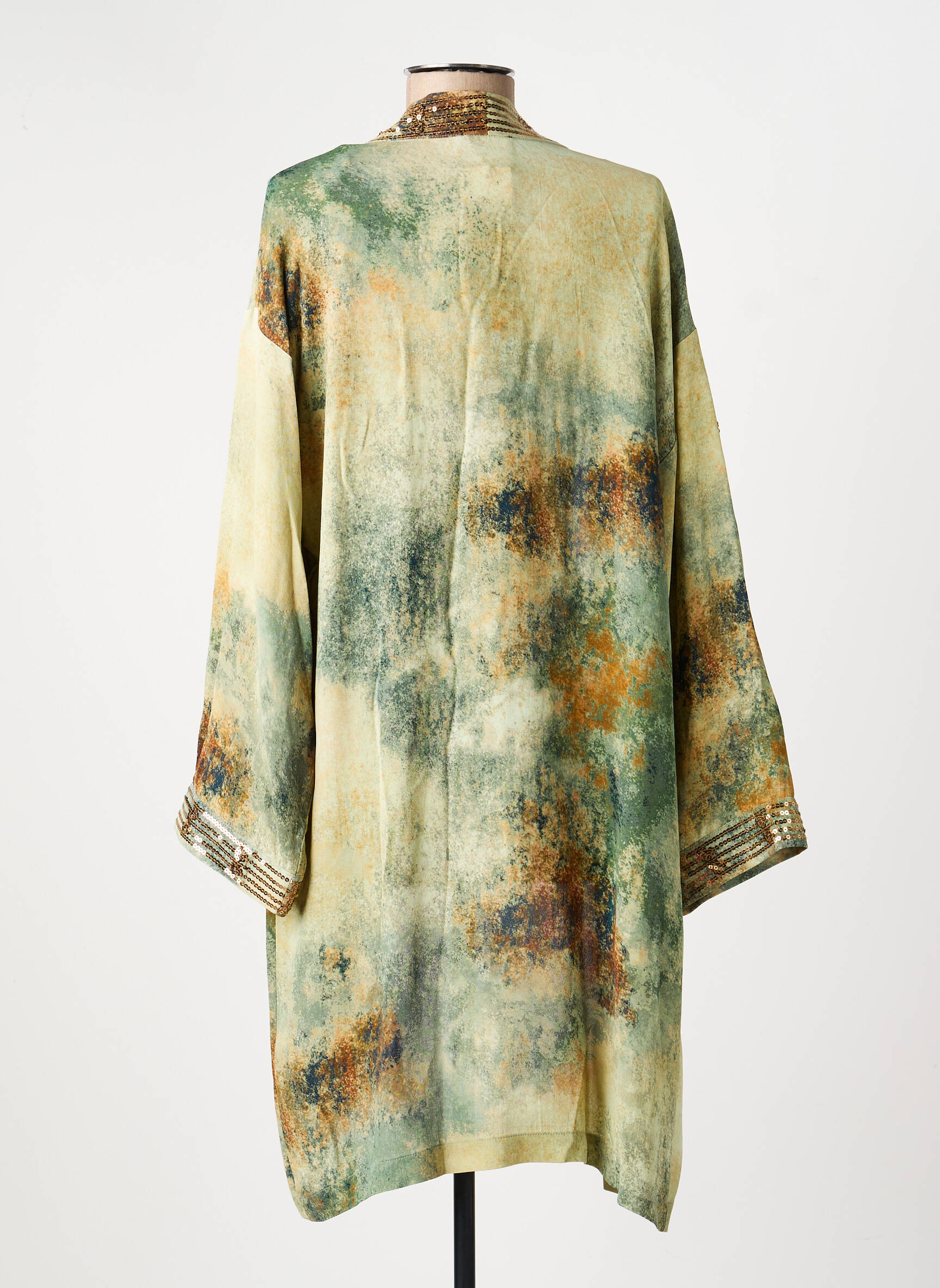 Jachete kimono guler în v verde DIXIE femeie