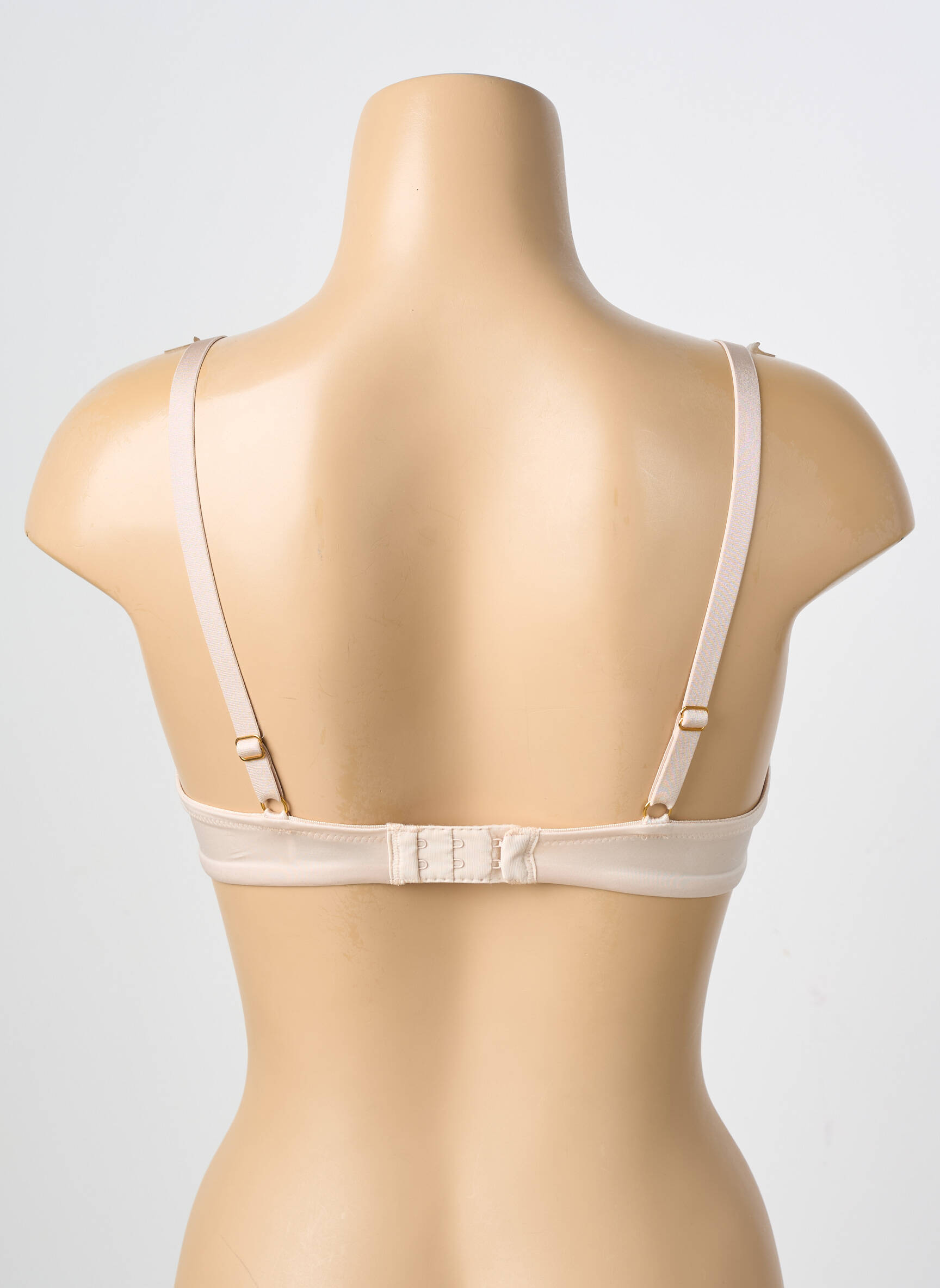 Sutien efect material satinat sutien cupe întregi cu decolteu înalt roz WACOAL femeie