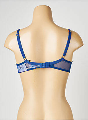 Sutien broderie top sutien modelat albastru RITRATTI femeie
