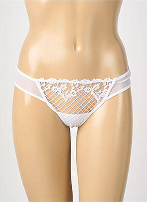 Tanga broderie alb ANDRES SARDA femeie