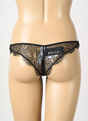 Tanga tanga negru ANDRES GARCIA femeie