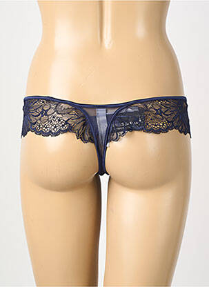 Tanga broderie albastru ANDRES SARDA femeie