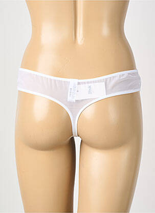 Tanga broderie alb RISK femeie