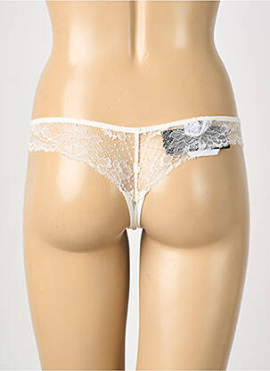 Tanga tanga alb ANDRES SARDA femeie