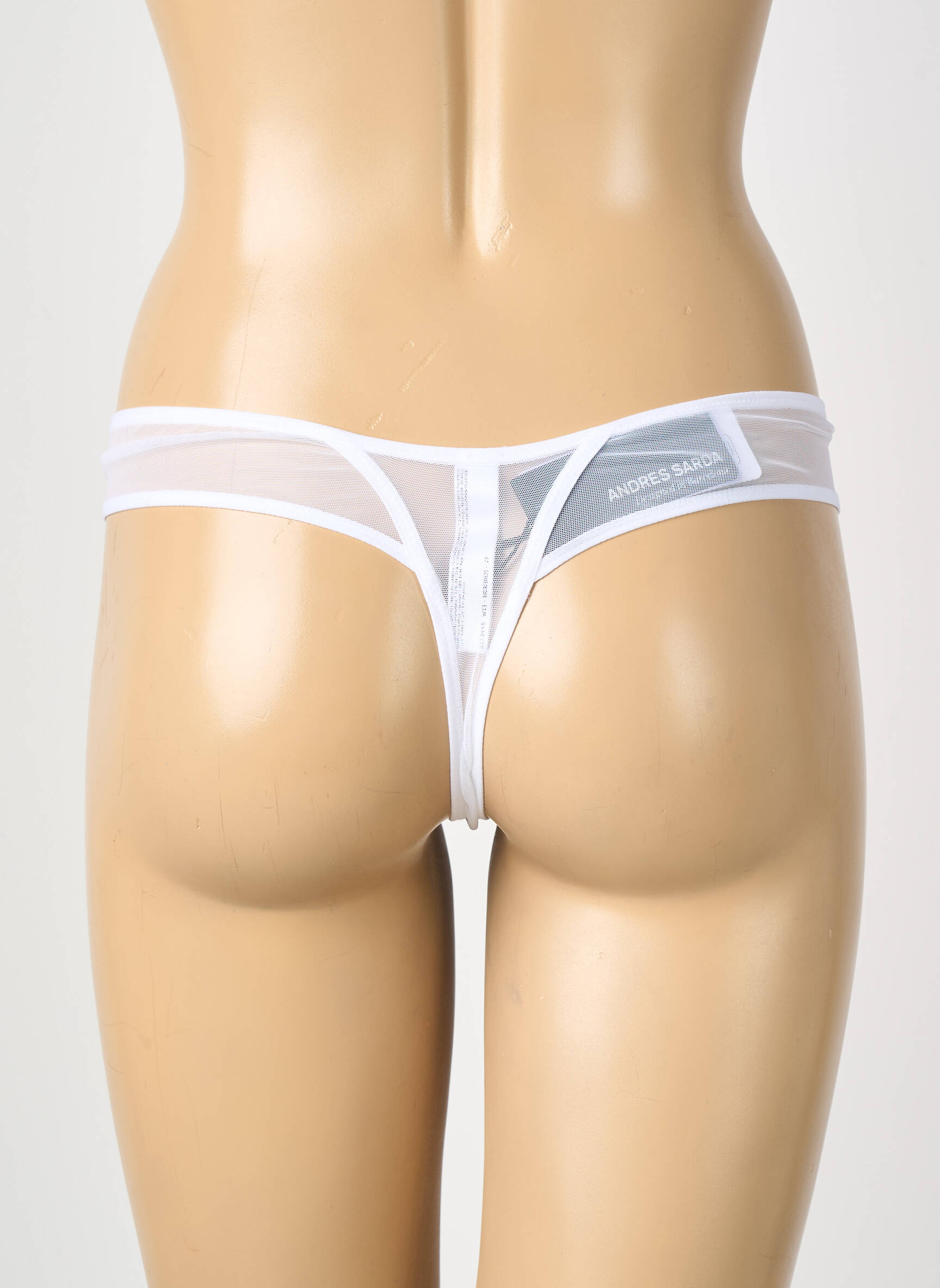 Tanga broderie alb ANDRES SARDA femeie
