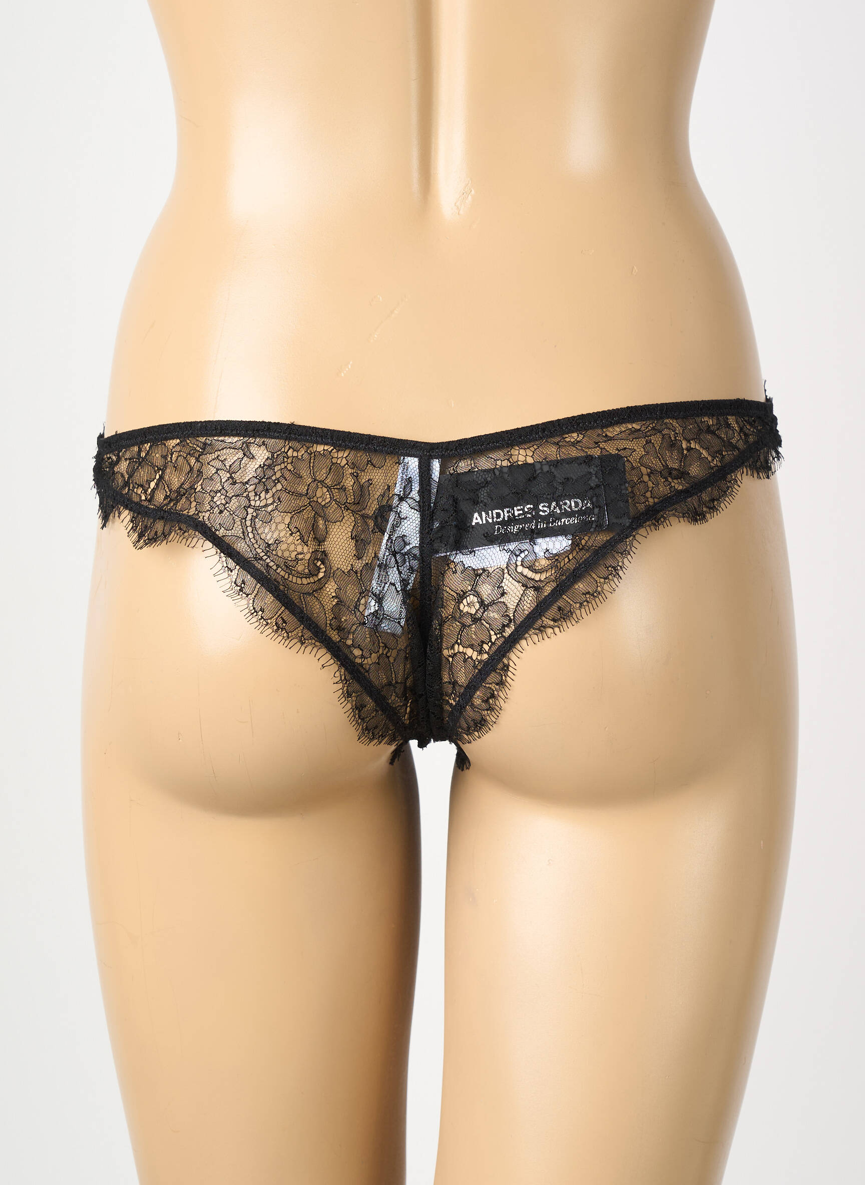 Tanga tanga negru ANDRES GARCIA femeie