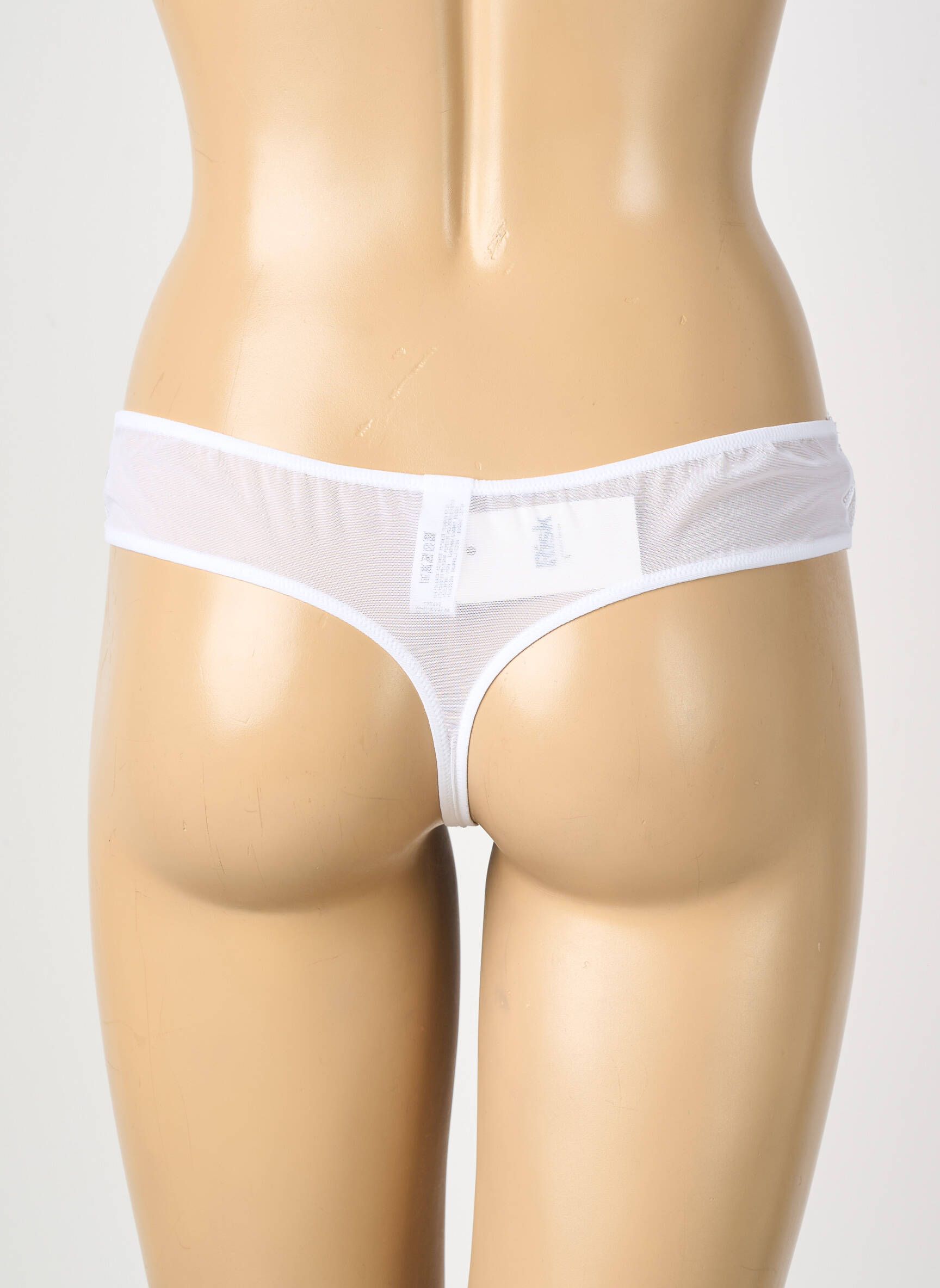 Tanga broderie alb RISK femeie