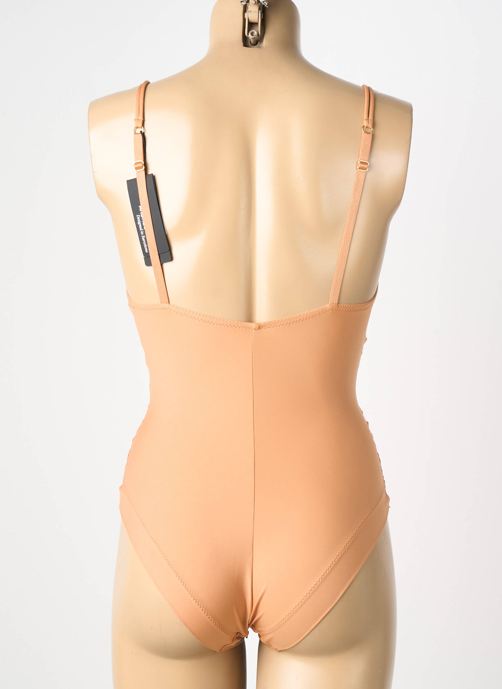 Body de lenjerie elasticitate culoare piersică ANDRES SARDA femeie