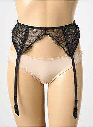Corset/jartieră bretele elastice reglabile negru ANDRES SARDA femeie