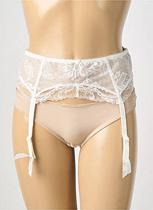 Corset/jartieră broderie bej FANTASIE femeie
