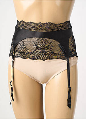 Corset/jartieră broderie negru ANDRES SARDA femeie