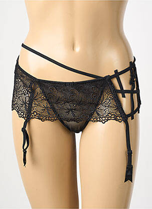 Corset/jartieră broderie negru INTIMO PARAH femeie