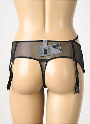 Corset/jartieră broderie negru INTIMO PARAH femeie