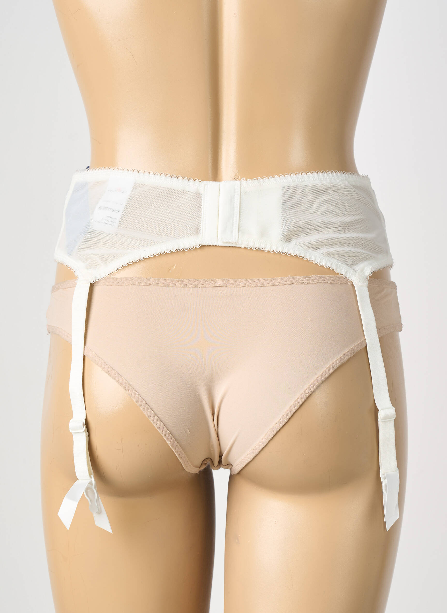 Corset/jartieră broderie bej FANTASIE femeie
