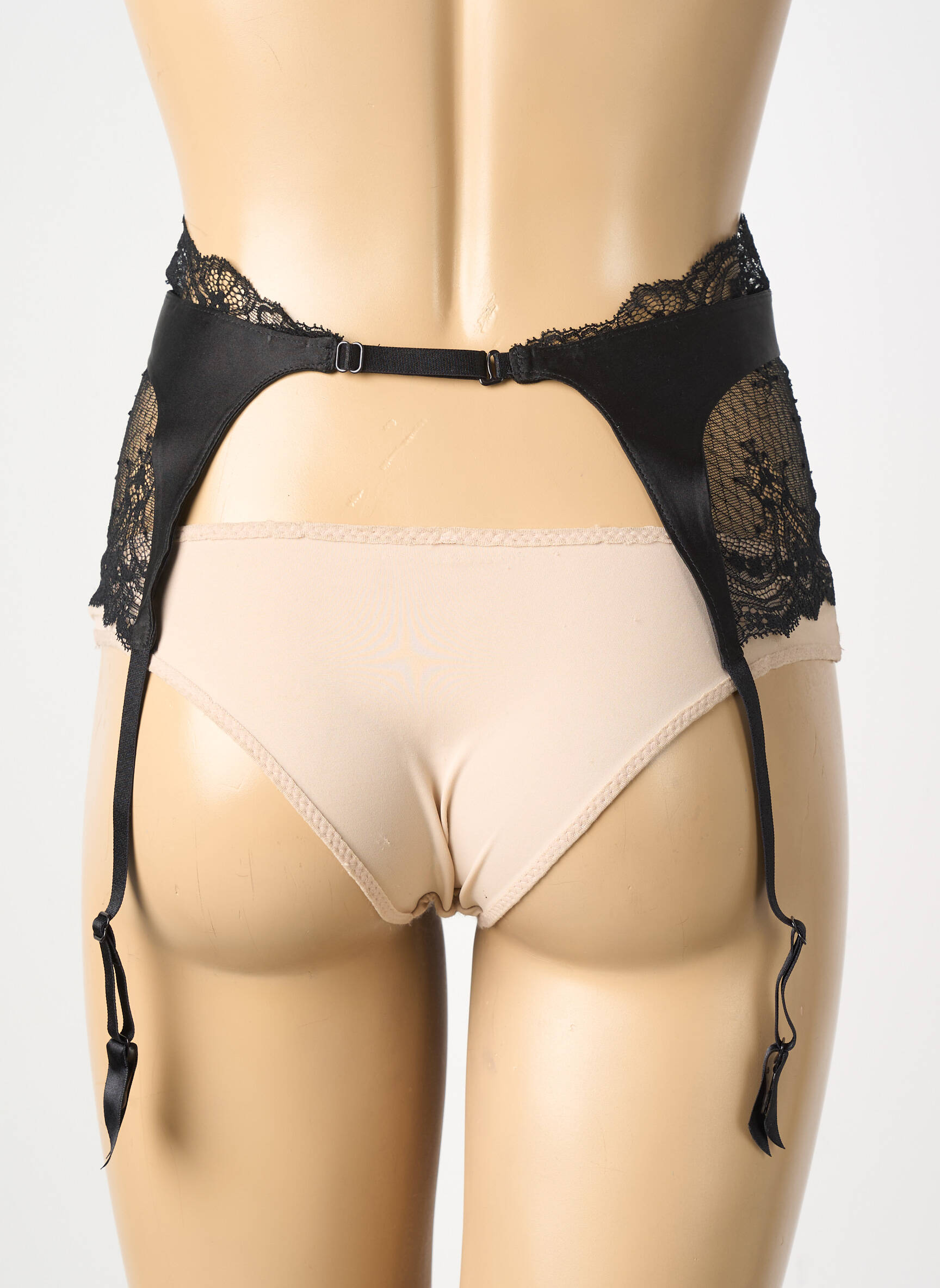 Corset/jartieră broderie negru ANDRES SARDA femeie