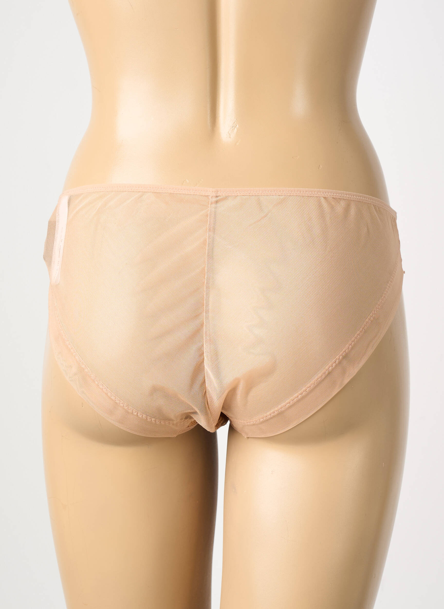 Chilot efect material satinat culoare piersică ANDRES SARDA femeie