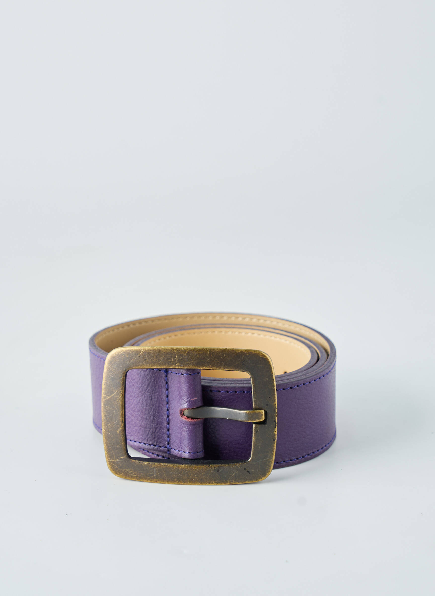 Curea cusături întărite violet ATELIER BOWER femeie