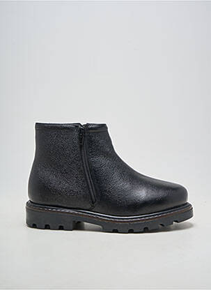 Botine/ghete material neted toc de 4 la 6 cm negru ALTEX femeie